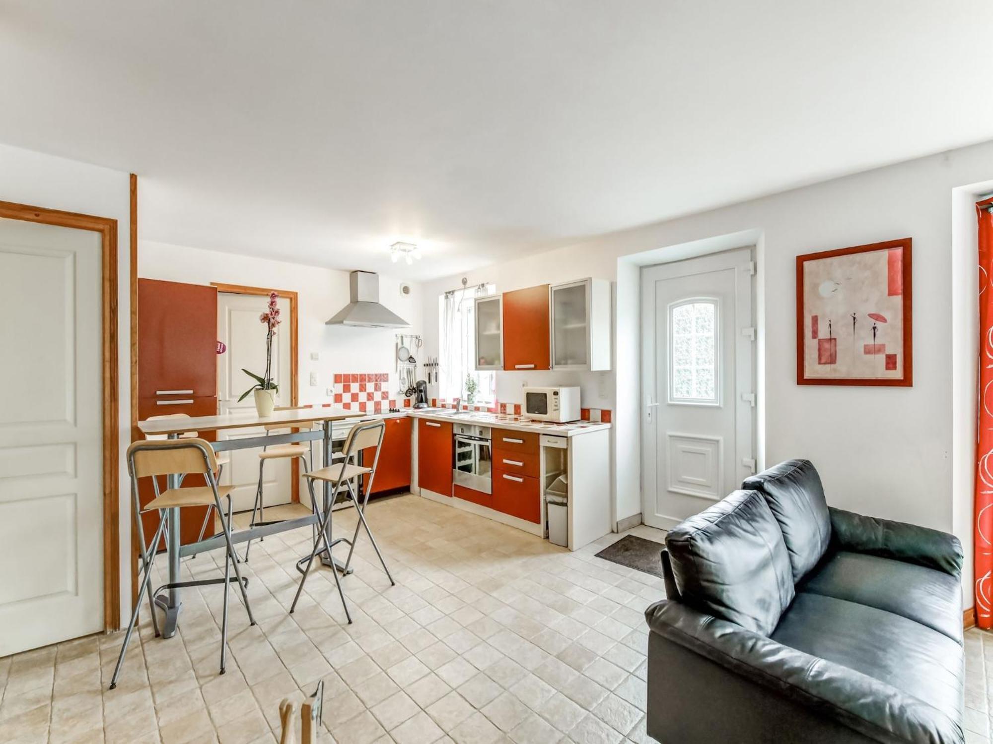 Holiday Home With Garden In Brainville Exterior photo
